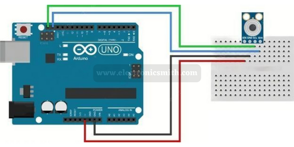 Arduino connection with MLX90614
