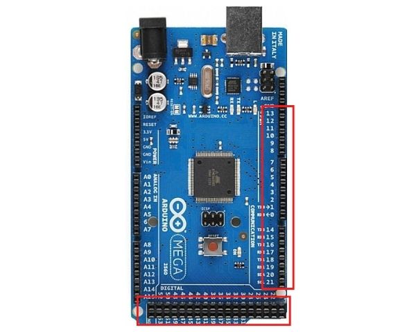 Arduino mega digital pin