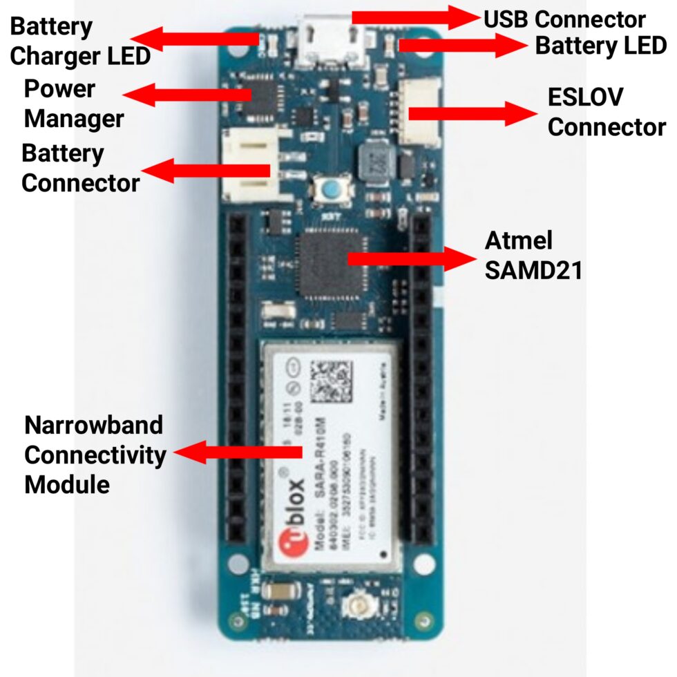 Arduino MKR NB 1500 Pinout & Features - Electronic Smith