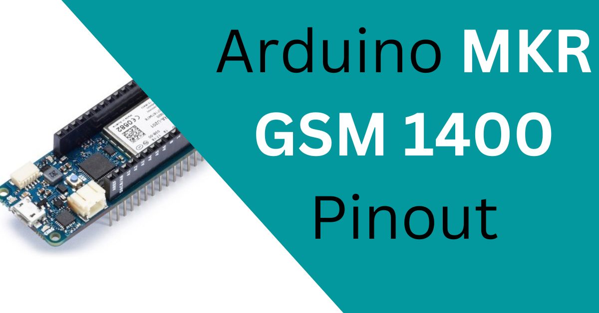Arduino MKR GSM 1400 Pinout