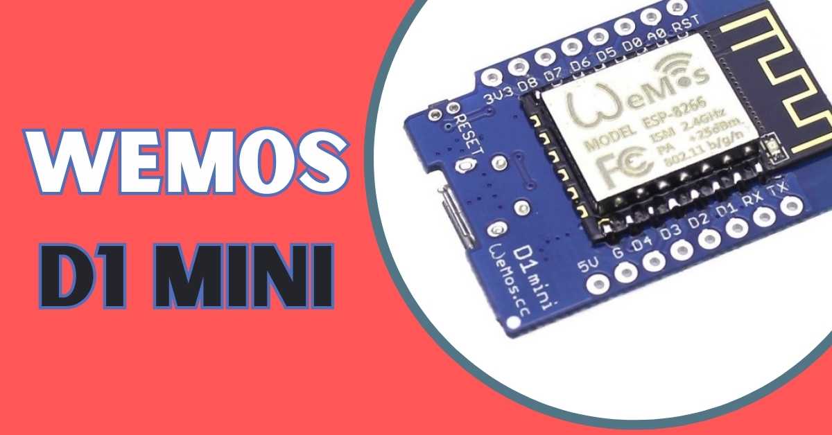 WEMOS D1 Mini pin out specification
