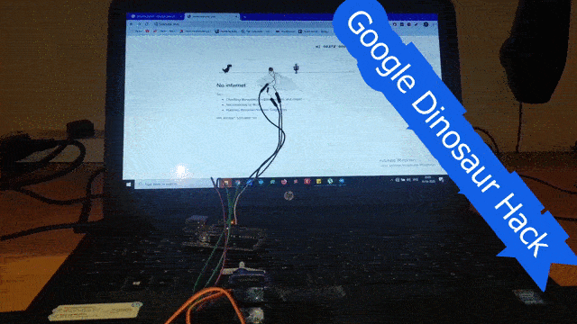 Google chrome dinosaur game hack code