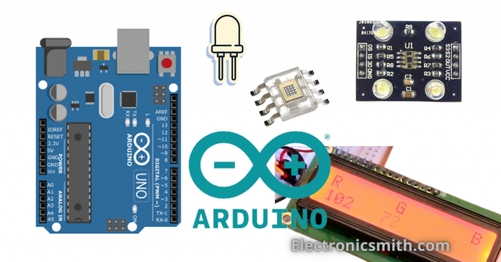 TCS3200/TCS230 Color Sensor working and Arduino interface - Electronic ...