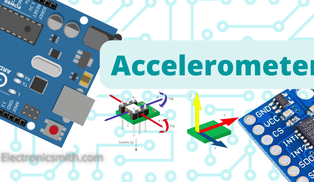 working of Accelerometer and arduino interface