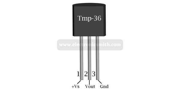 TMP-36 temperature sensor 