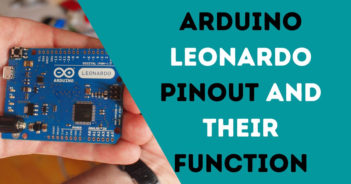 arduino leonardo pinout and thir functions