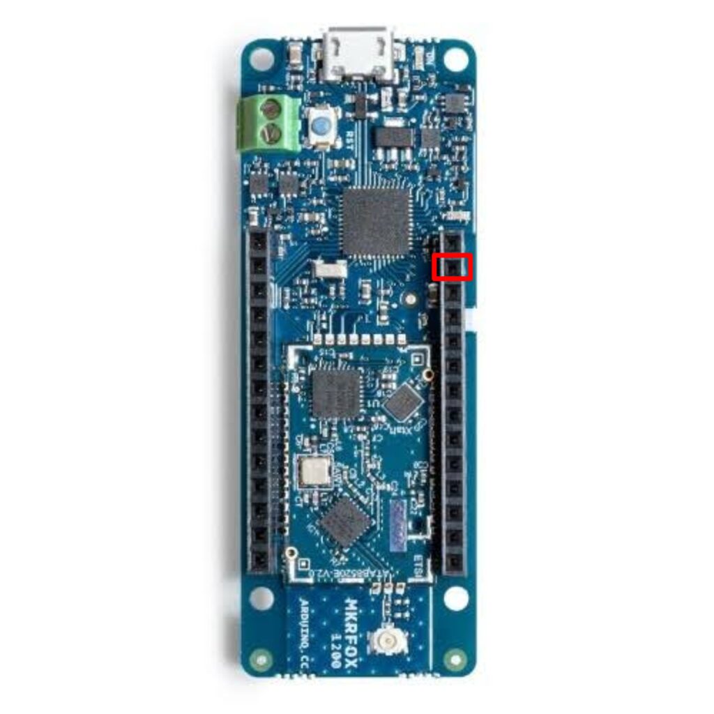 Arduino MKR FOX 1200 Pinout 