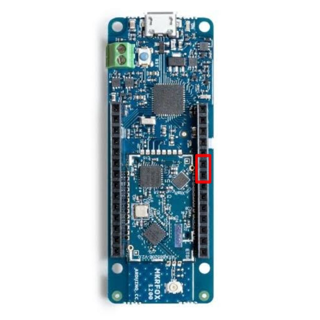 Arduino MKR FOX 1200 uart Pinout