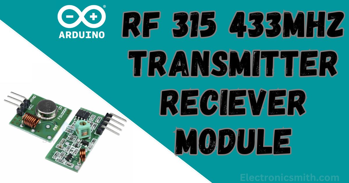 RF 315 433mhz Transmitter Reciever Module