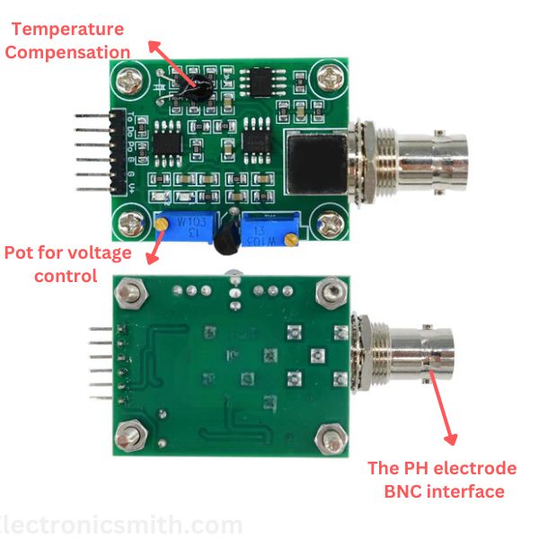 PH sensor onboard components